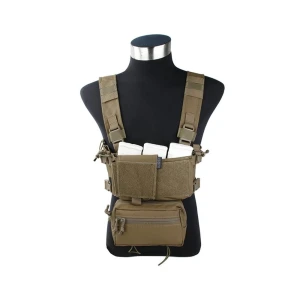 TMC Chest Rig MicroFight FULL SET Coyote Brown
