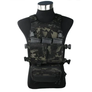 TMC Kamizelka taktyczna MicroFight MultiCam Black