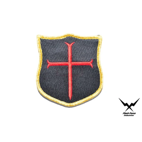 FFI Naszywka SEALS DEVGRU Crusader Shield Red FFI-PAT-B-03