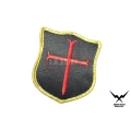 FFI Naszywka SEALS DEVGRU Crusader Shield Red FFI-PAT-B-03