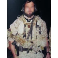FFI Naszywka SEALS DEVGRU Crusader Shield MINI Red FFI-1050