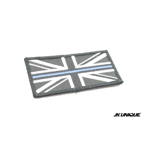 JK UNIQUE Naszywka UK Flag Blue Line JKCPS084