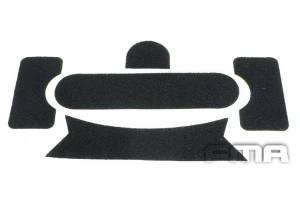 FMA Rzepy do hełmu FAST Black