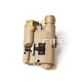 FMA LA-5B/PEQ BatteryCase + Red laser Dark Earth - replika TB486