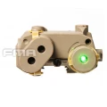 FMA LA-5B/PEQ BatteryCase + Red laser Dark Earth - replika TB486
